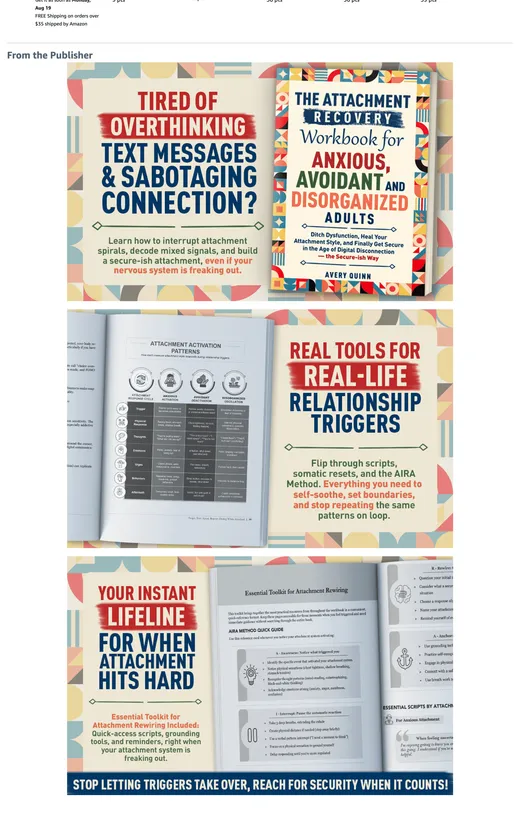 A+ Content: The Attachment Recovery Workbook